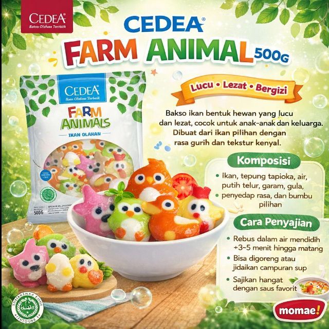 cedea farm animal 500