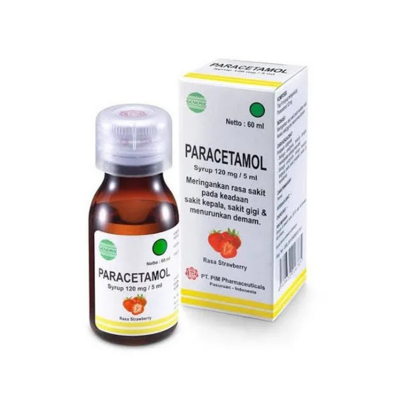 PARACETAMOL GENERIK_007 SIRUP 1 BOTOL @ 60 ML