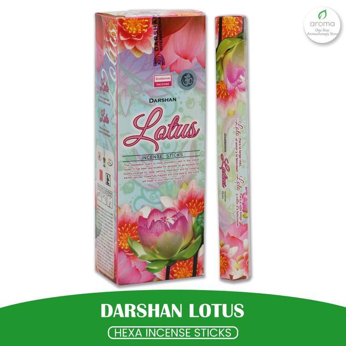 Dupa India Aromaterapi Hexa - Darshan Lotus