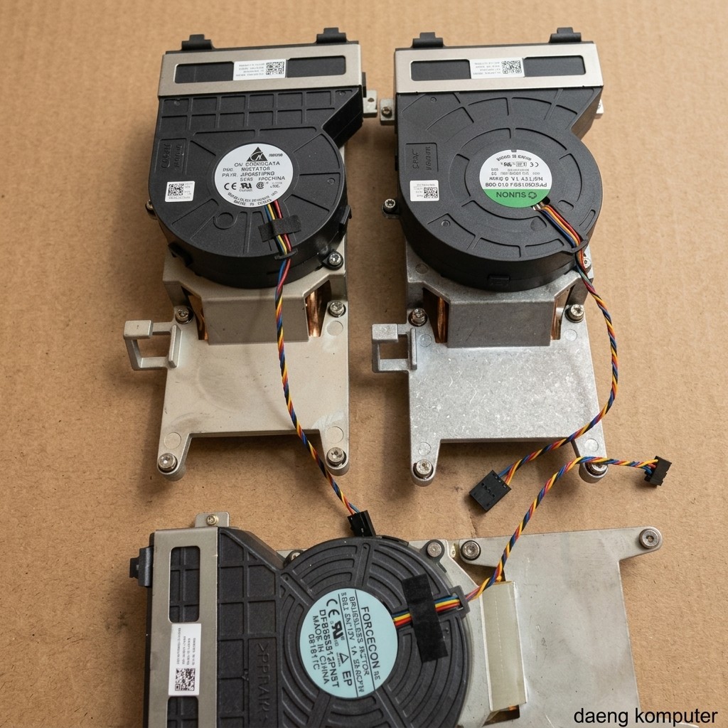 Heatsink Fan Processor Dell Optiplex 390 790 990 3010 7010 9010 SFF Original