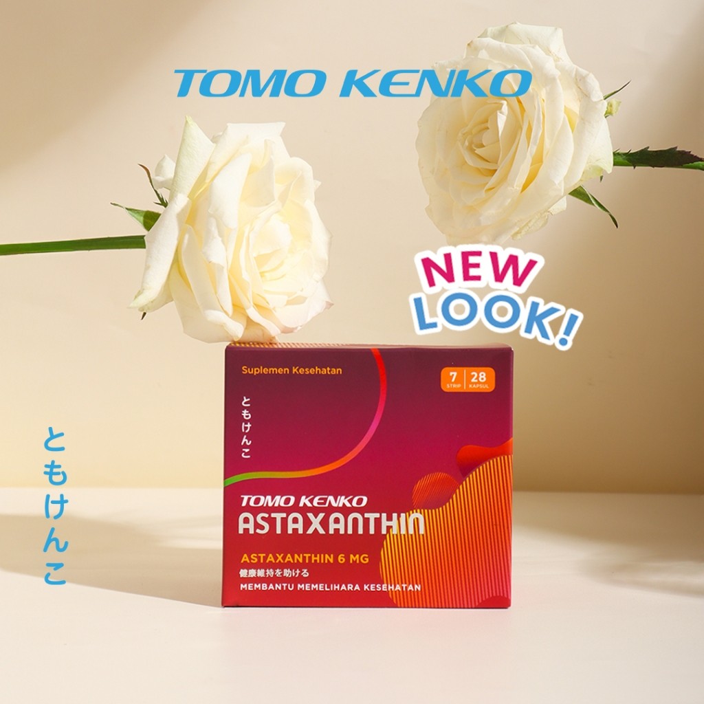 Kaluna|| Tomo Kenko Astaxanthin 6 mg  | Daya Tahan Tubuh
