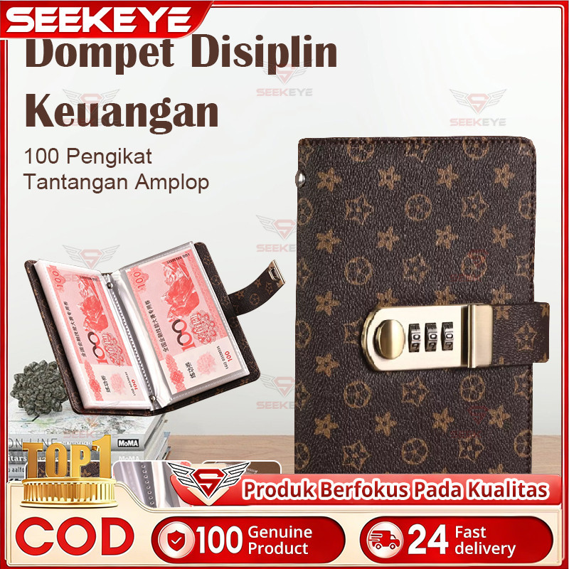 Dompet Disiplin Keuangan / Dompet Kas Keuangan Tabungan / Dompet Pengatur Bulanan