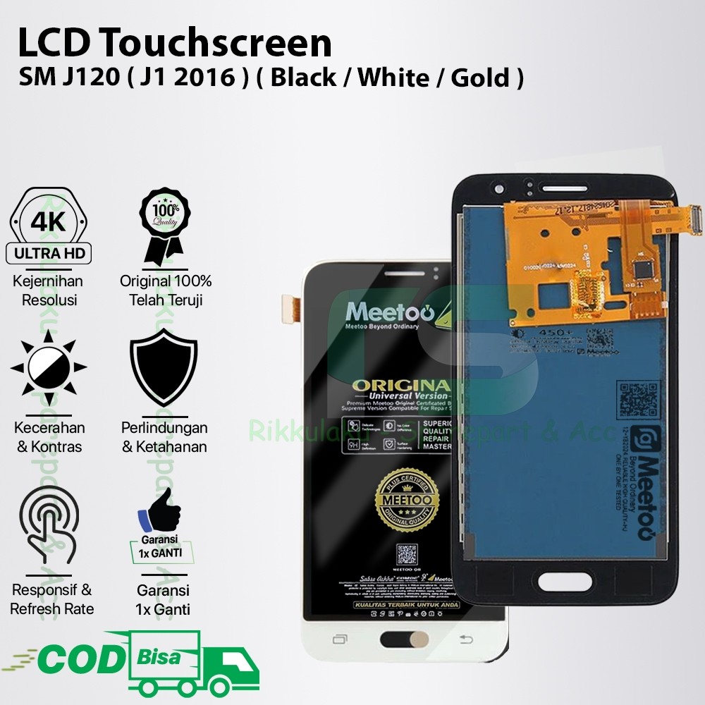 [LW] LCD Touchscreen Samsung J1 (2016) Original 100% Fullset