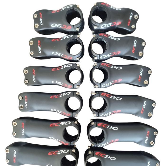 Ready Stem EC90 Full Carbon Size 31.8mm 6 Derajat Stem Stang Handlebar Carbon Sepeda MTB Roadbike - 