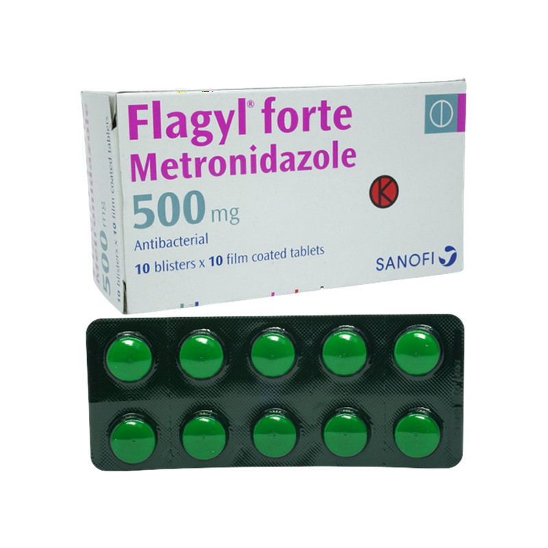 FLAGYL FORTE 1 BLISTER @ 10 TABLET SALUT SELAPUT