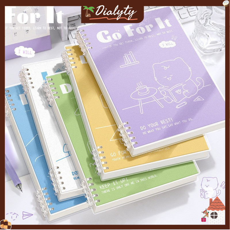 Aesthetic Notebook Buku B5 / Notebook Diary Agenda Buku Catatan / Grid -Sekolah Lucu Buku Notebook A