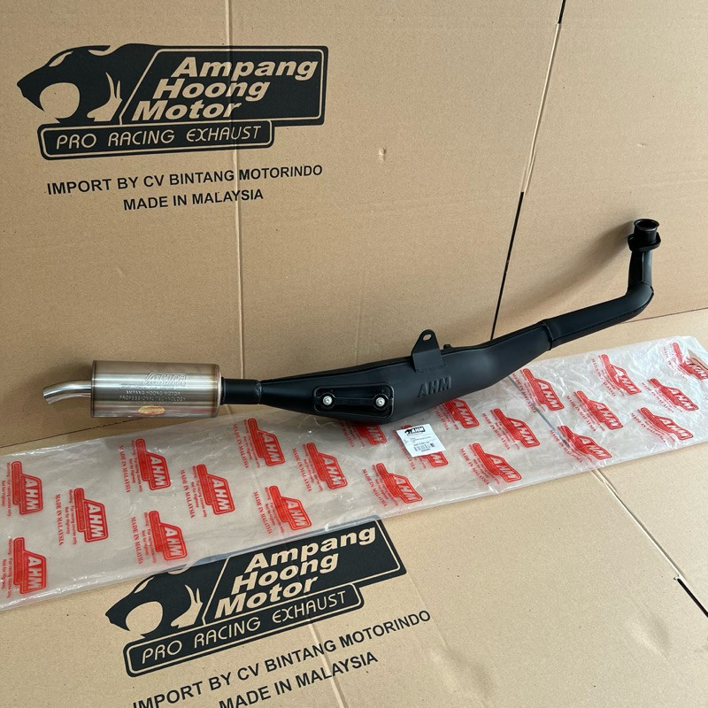 Knalpot AHM Ampang Hoong Motor Malaysia Knalpot Ahm Stainless Fizr Fiz Force 1 Knalpot Satria Stainl