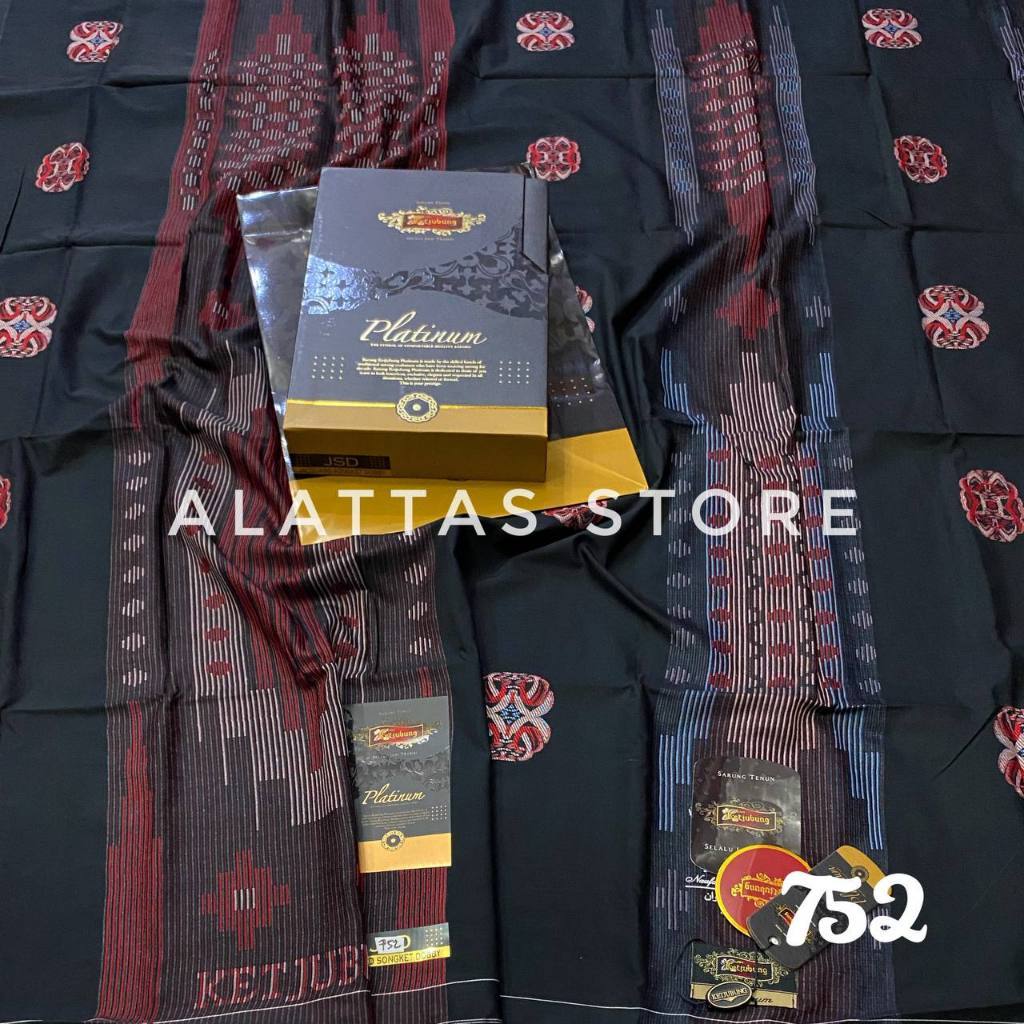 SARUNG KETJUBUNG PLATINUM GOLD ORI TIS DIS JSG JGN GSI JSK DPS FREE PAPER BAG ORI // Sarung Ketjubun