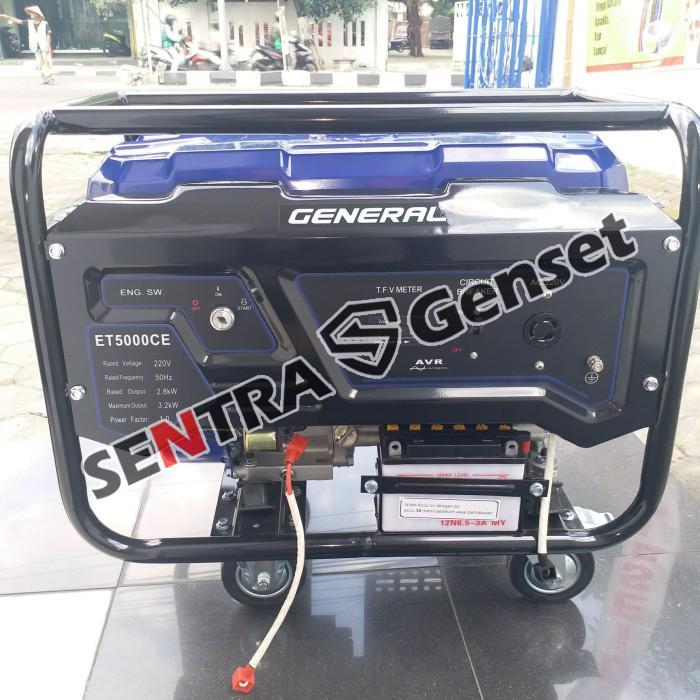 Genset 3000 watt. General ET 5000 CE