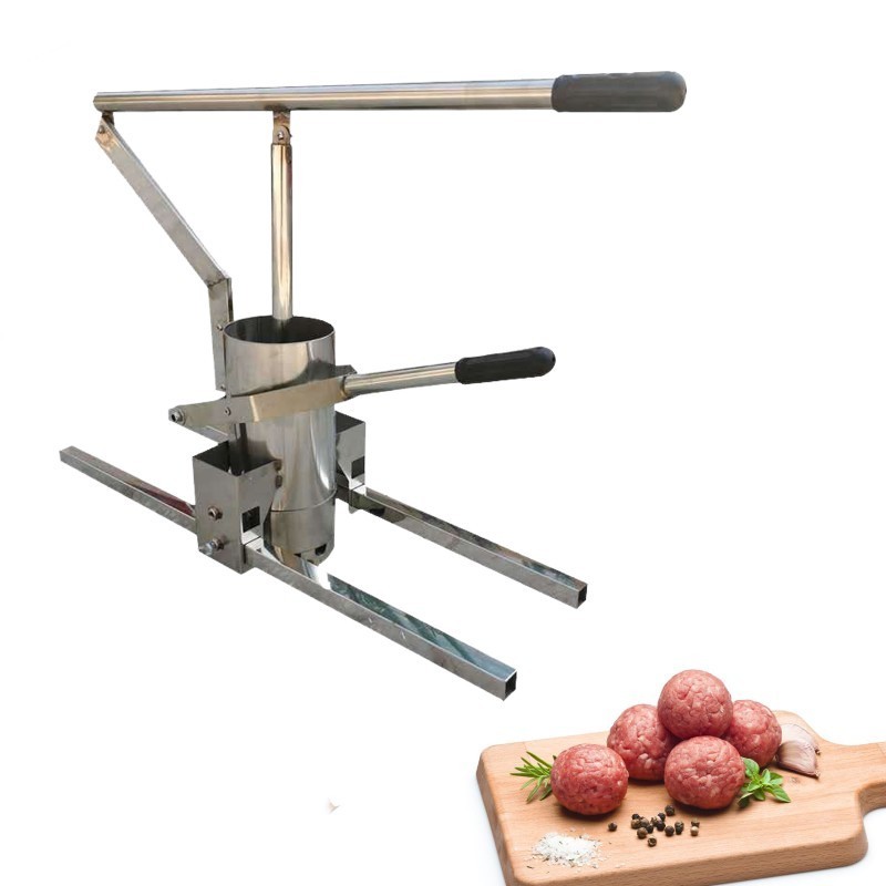 Alat Cetak Bakso Manual Stainless Steel Alat Pembuat Bakso Rumahan Mesin Cetak Bakso Praktis