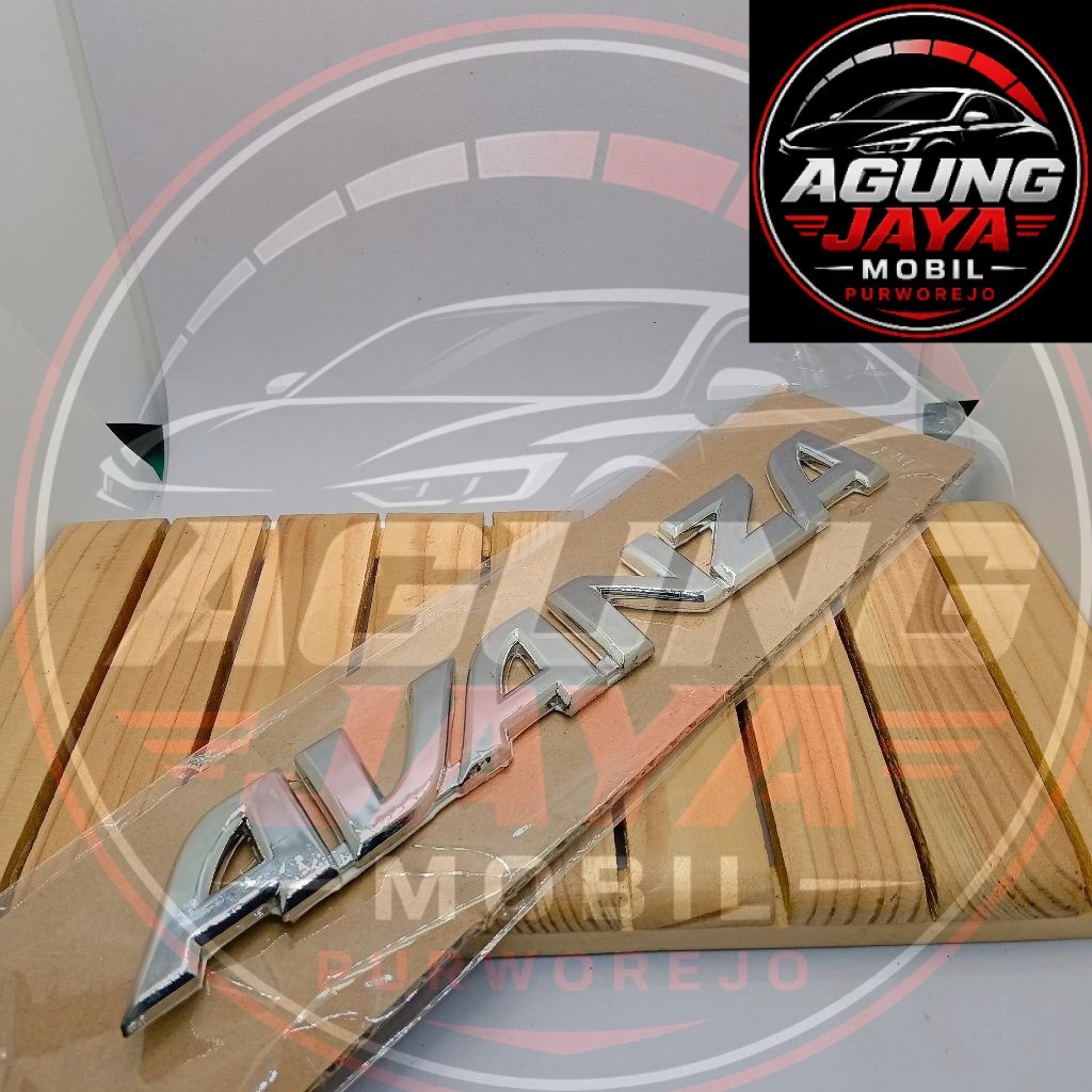 Emblem Logo Tulisan Mobil Avanza Original