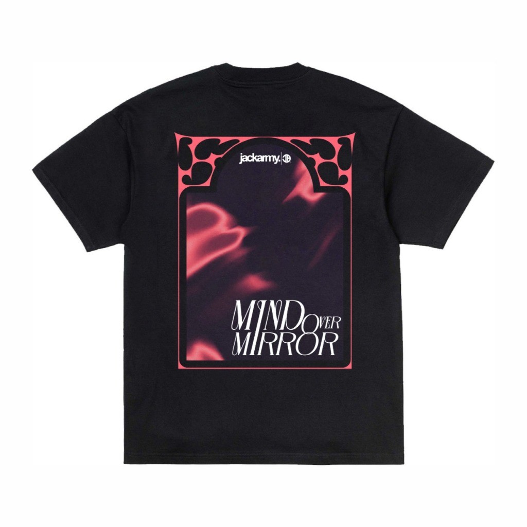 kapas murni Jackarmy - Tshirt Mind Mirror Cotton Combed 24s