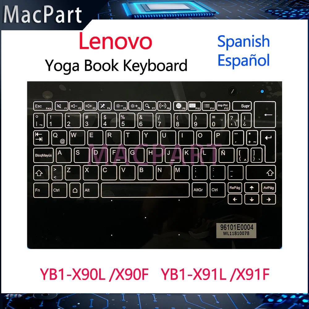Original Brand New Latin Spanish Keyboard Palmrest for Lenovo Yoga Book Yogabook YB1-X90L YB1-X90F Y