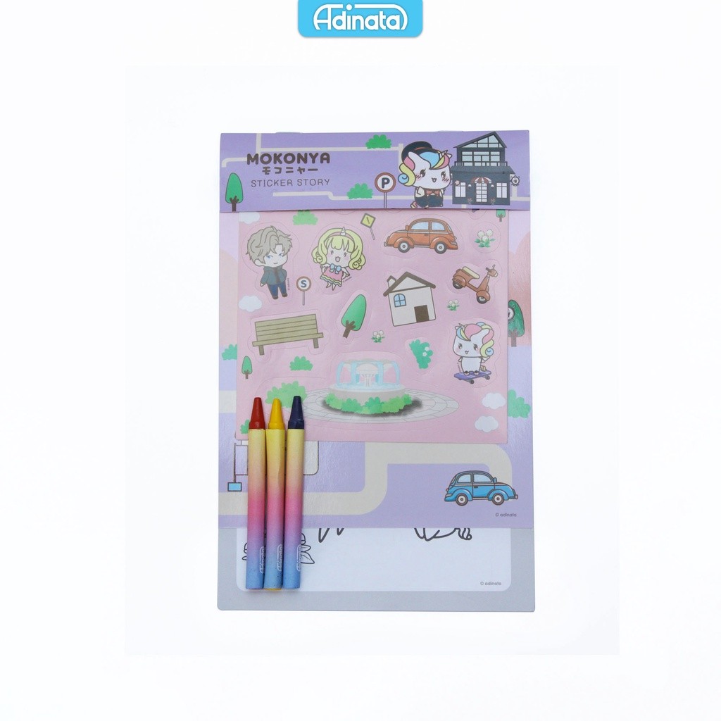 Mokonya Sticker Story Book 2350-6733 - Adinata / Stiker