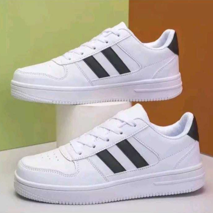 Sepatu casual cowok sepatu putih cowok sepatu kekinian pria sepatu sport sepatu cowok dewasa terbaru