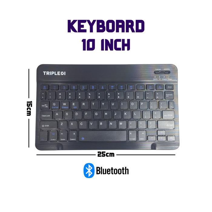 Wireless Keyboard Bluetooth 8 10 12 Inch For iPad Samsung Tab MatePad - 8 inch