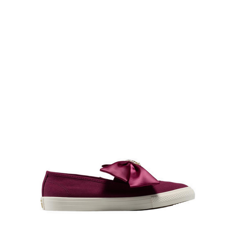 Converse CTAS Dainty Ballerina Women's Sneakers - Deep Bordeaux/Egret/Gold