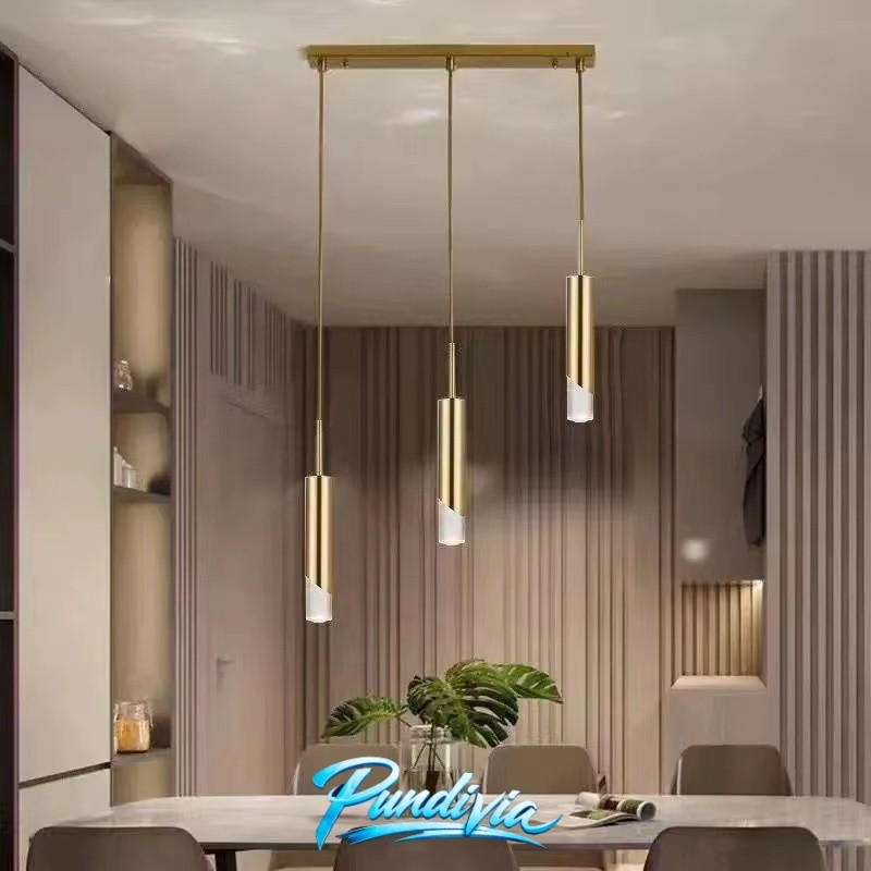 PUNDIVIA Lampu Gantung Minimalis Nordic Lampu hias Gantung Lampu Gantung Ruang Tamu Lampu Gantung Ti