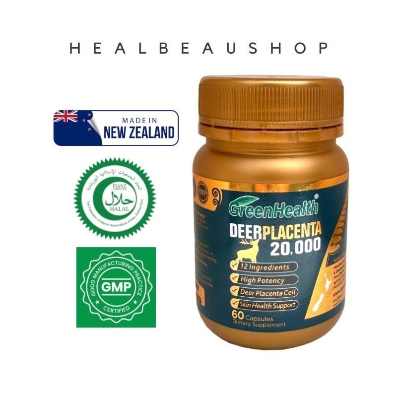 Suplemen Ekstrak Plasenta Rusa 20.000mg 60 Kapsul