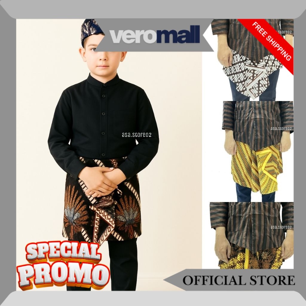 Jarik Sembong Instan Untuk Anak/Jarik Silat/Sapit Urang Instan JM