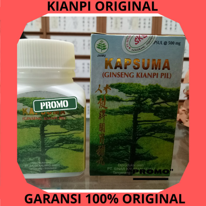 Paling Banyak Dicari - ( Kianpi Original Asli 100% ) Terbukti Ampuh- PROMO  (KIANPI ABADI) Kapsuma g