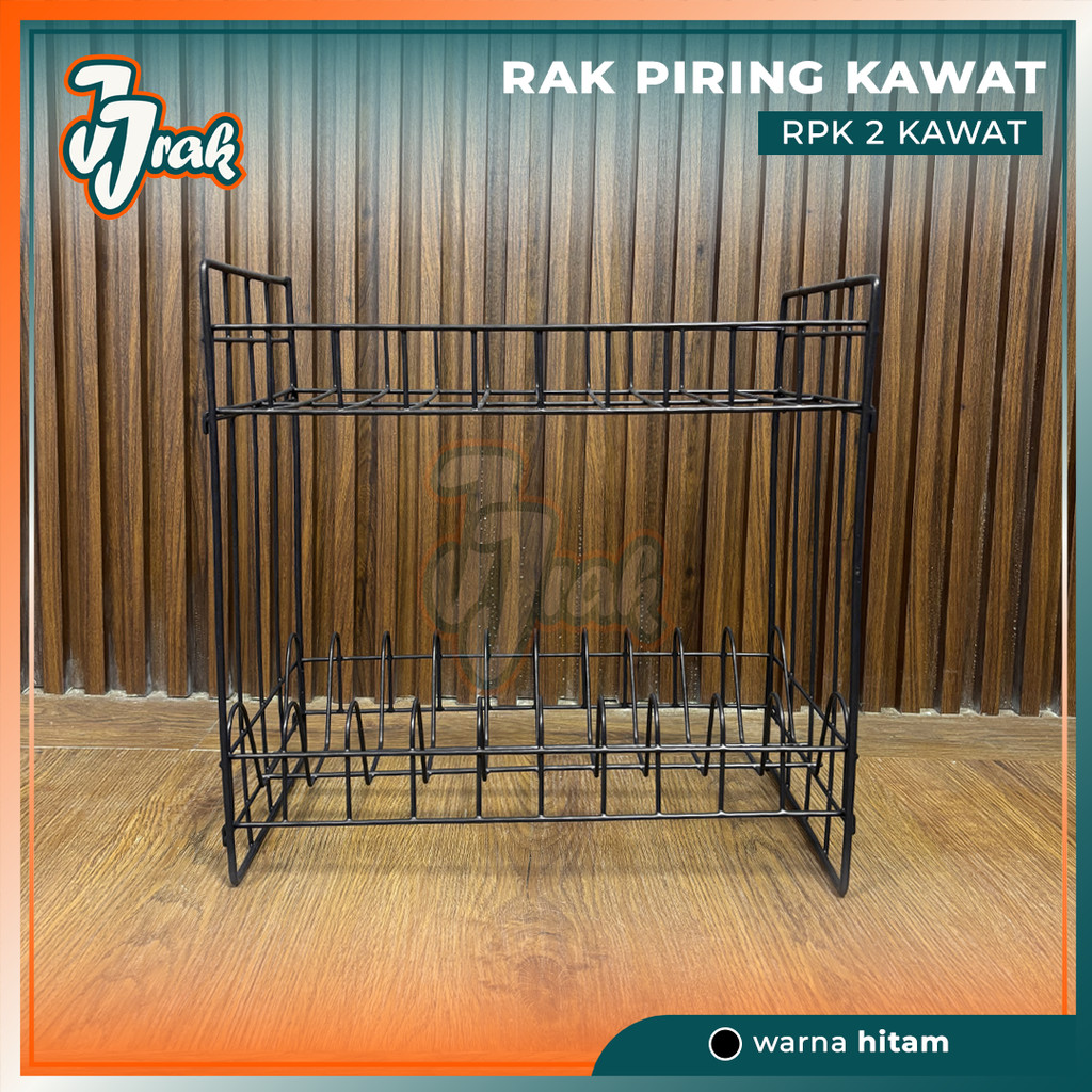 RAK PIRING RPK 2 KD KAWAT | RAK PIRING SUSUN 2 BONGKAR PASANG |RAK PIRING DAPUR 2 SUSUN