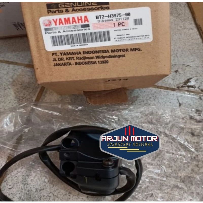 SAKLAR KIRI FINO GRANDE BIRU DOF ORIGINAL YAMAHA