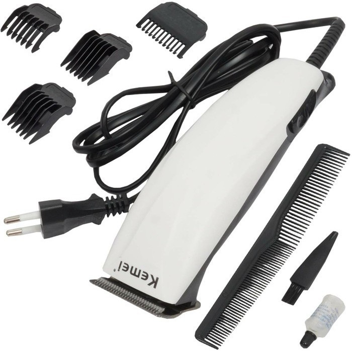 Kemei KM-6603 Alat Cukur Rambut Professional Hair Clipper KM 6603 Mesin Cukur Listrik Kabel Original