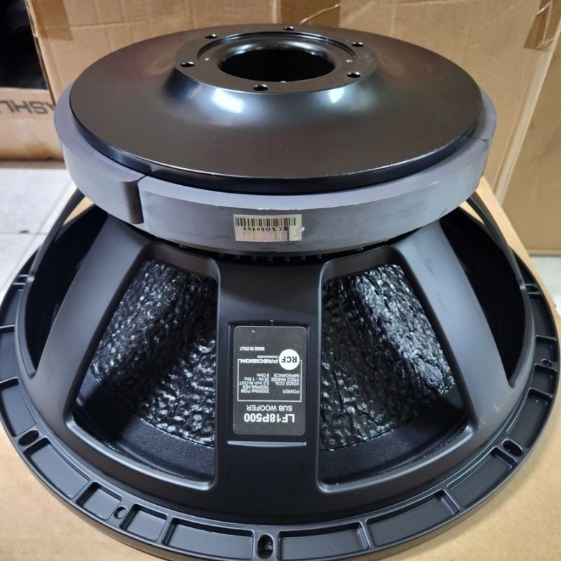 SPEAKER SUBWOOFER RCF 18P500 VOICE COIL 5 INCH MAGNET BESAR