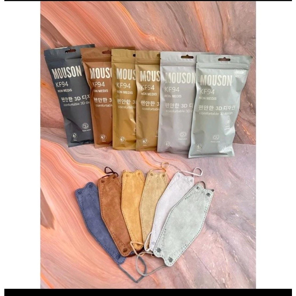 RISAOSHOP KF94 MOUSON / MASKER KF94 MOUSON / KF94 PREMIUM