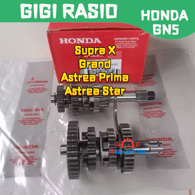 Gigi Rasio GN5 Honda Supra X Grand Astrea Prima Star