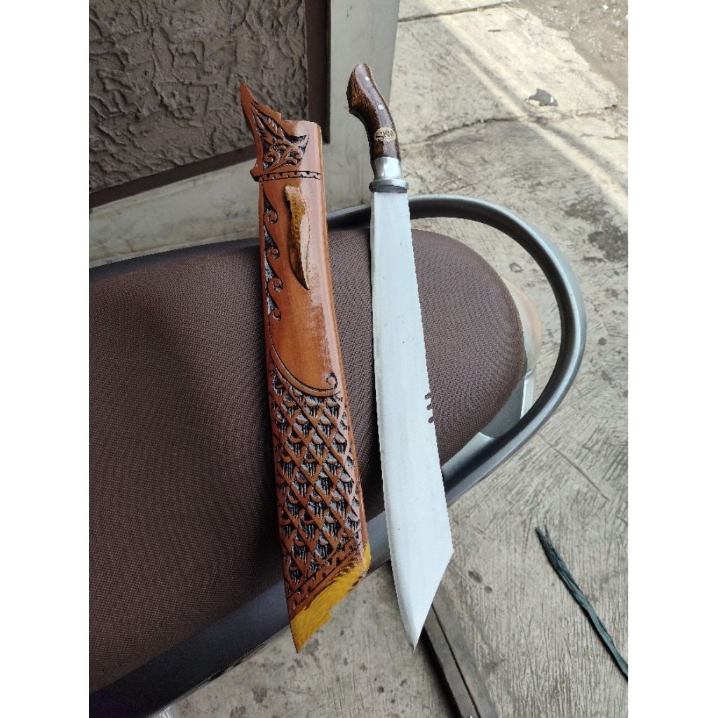 Golok Cibatu Asli Baja Tangan - Model Gocil Gocil, Tahan Lama & Kuat