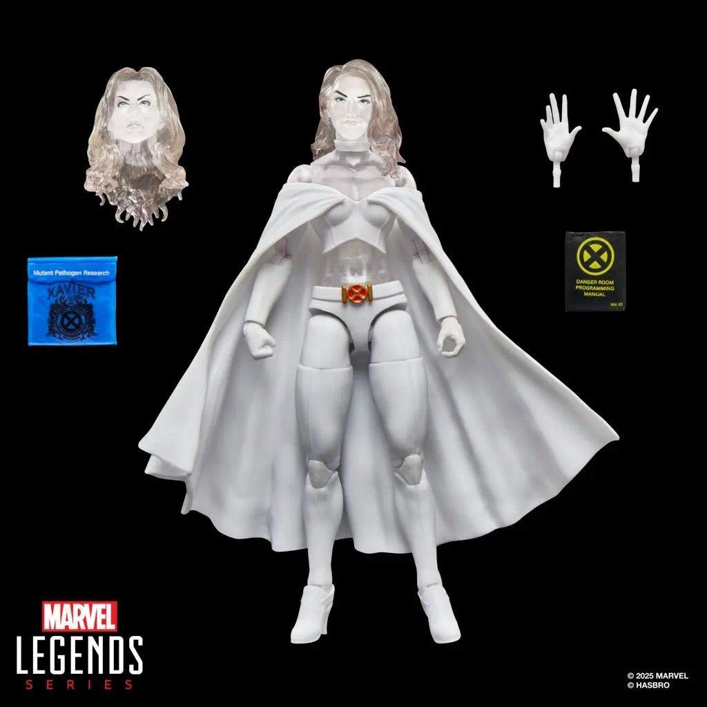 Marvel Legends X-men Retro Collection Emma Frost Diamond Form 6" Loose Action Figure