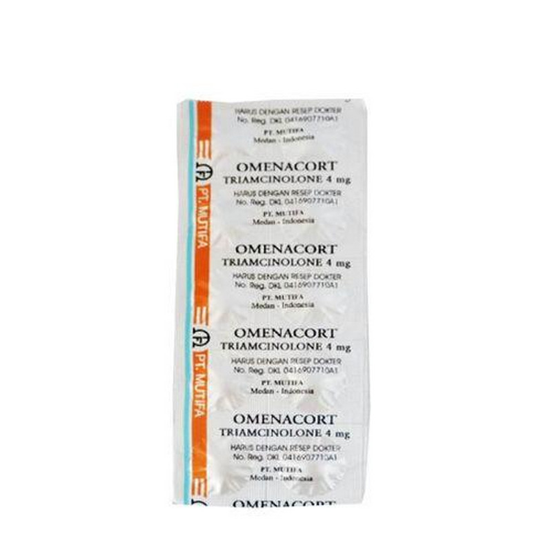 OMENACORT 4 MG 1 STRIP @ 10 TABLET