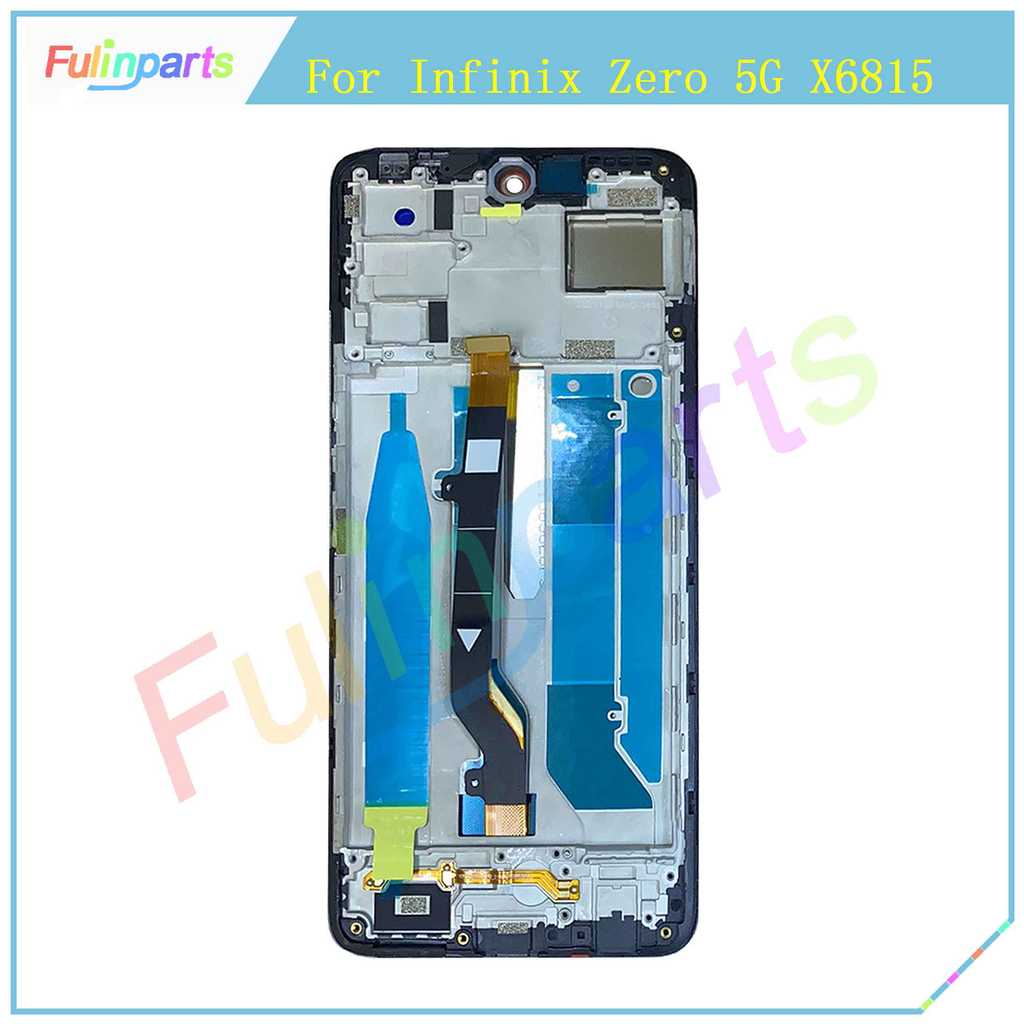 Tested 6.78" LCD For Infinix Zero 5G X6815 LCD splay Screen Tou gitizer Assembly For Infinix X6815 X