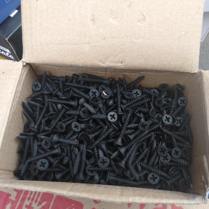 skrup gipsun 1" sekrup gipsum 2,5cm jual per dus
