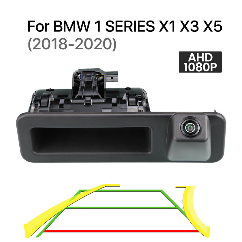 170 Degrees 1080P AHD Dynamic Trajectory Vehicle Rear View Trunk Handle Camera For BMW 1 Series X1 X