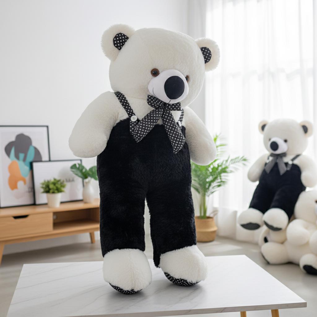 BONEKA JUMBO TEDDY BEAR BERUANG BESAR 1 Meter SNI Premium Gemoy Dolls Toys Hadiah Kado Cowok Cewek D