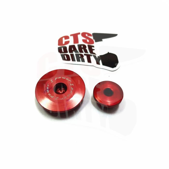 Baud Tutup Cover Magnet ZPOWER CRF 150 CRF150 - Biru