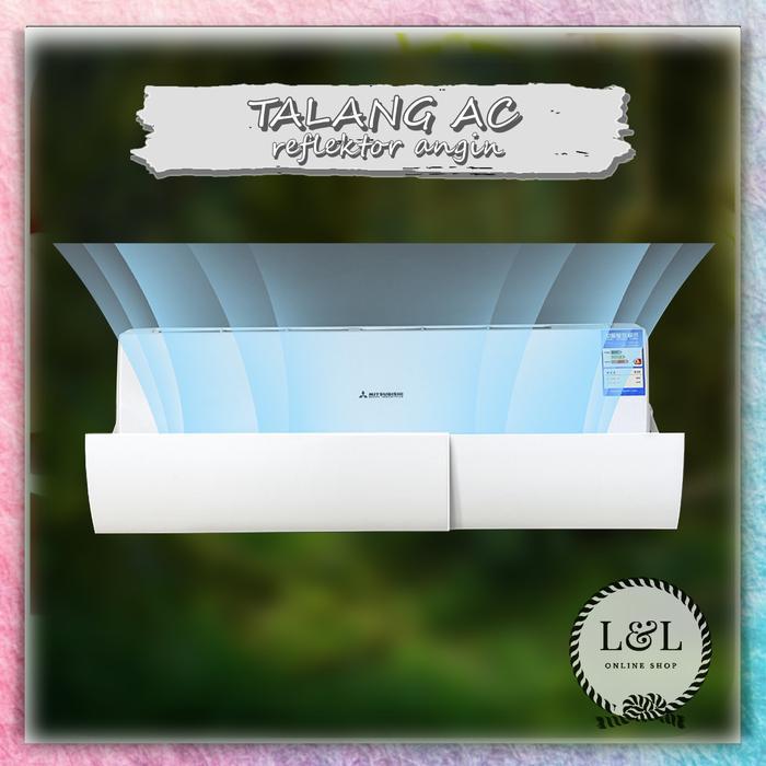 Windshield Penahan Angin AC Reflektor AC Talang Penahan Angin AC
