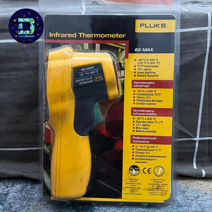 Fluke 62 Max Infrared Thermometer (-30°C to 500°C)