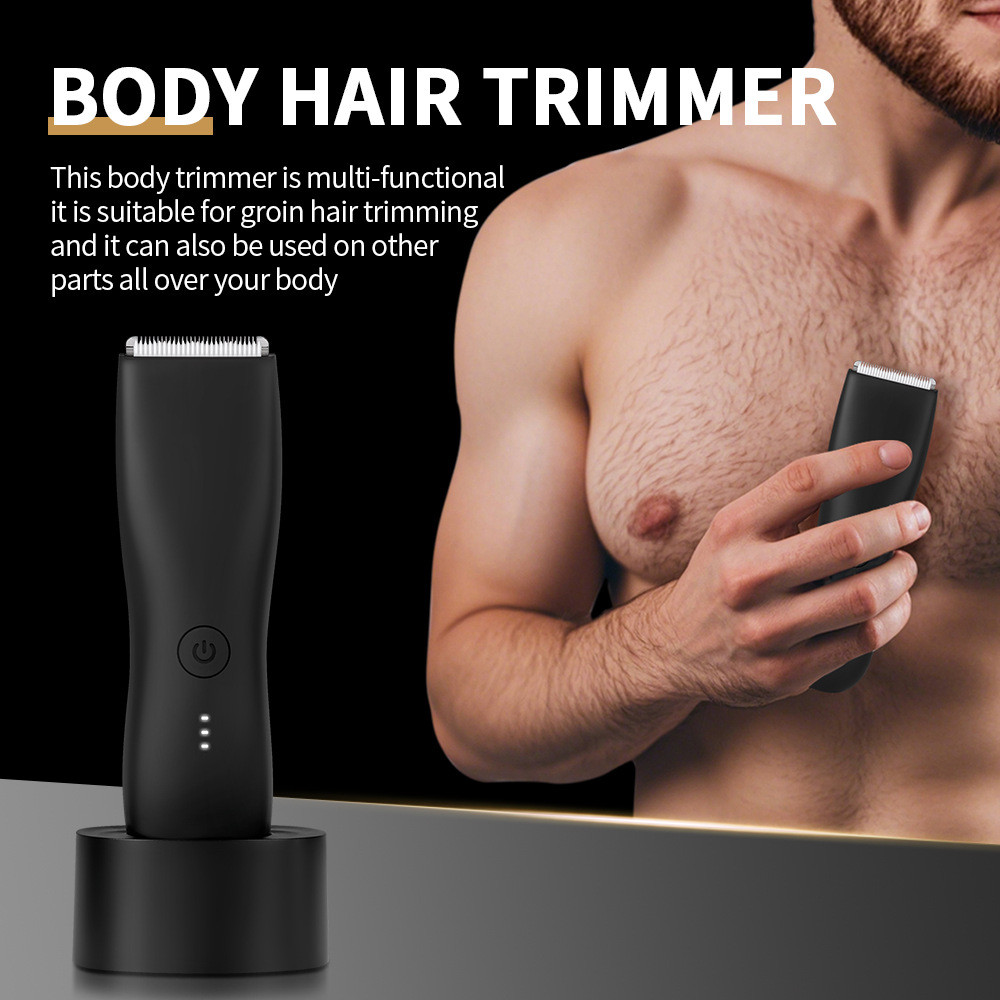 Alat Cukur Bulu Tubuh Tahan Air Full Body, Hair Trimmer Wanita & Pria, Pencukur Bulu Ketiak, Bulu Ke