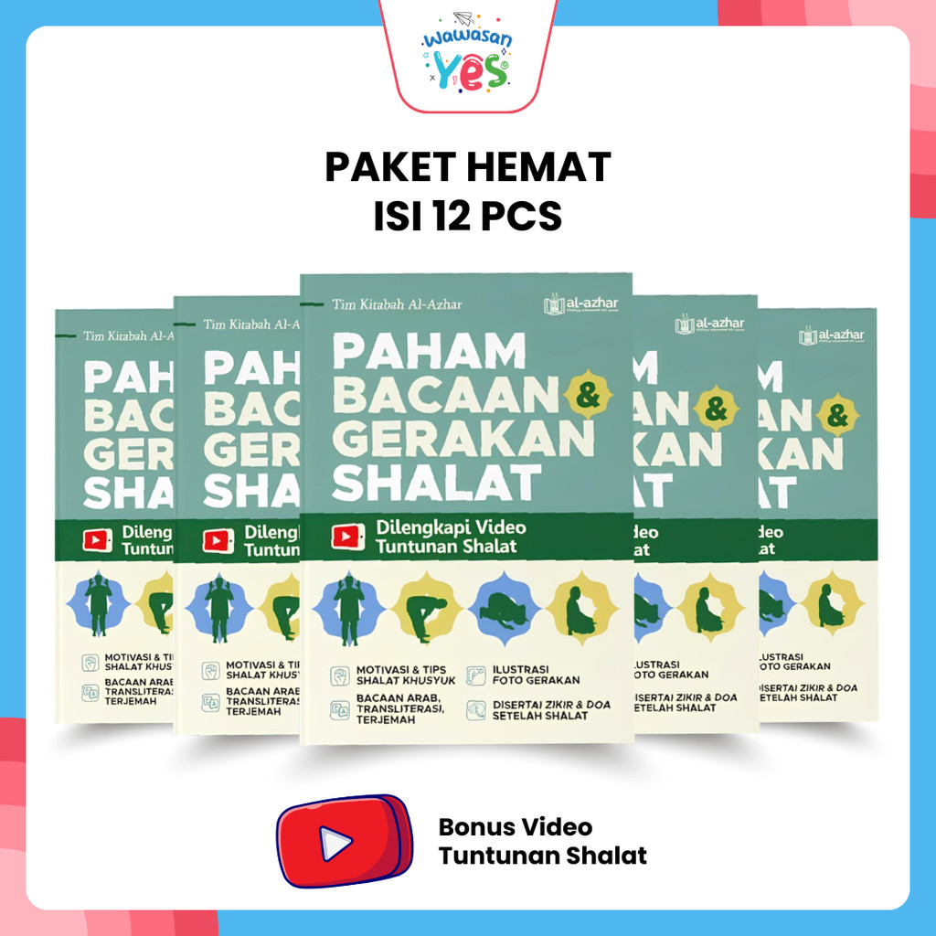 Aqwam Paket Hemat Paham Bacaan dan Gerakan Sholat Buku Tuntunan Sholat Lengkap