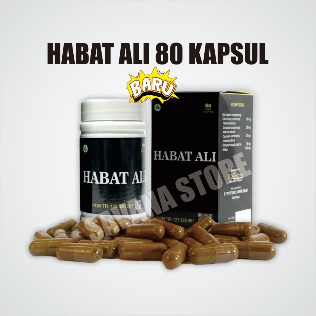 BISA BAYAR COD | KEMASAN POLOS TANPA BOX KAPSUL JIMAN | OBAT HERBAL JIMAN & HABAT ALI