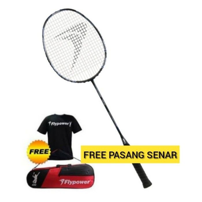 RAKET BADMINTON FLYPOWER MASTER 07 FREE TAS + KAOS