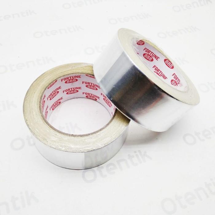 ISOLASI ALUMUNIUM FOIL TAHAN PANAS - TAPE - LAKBAN - SOLASI ALUMINIUM - Warna