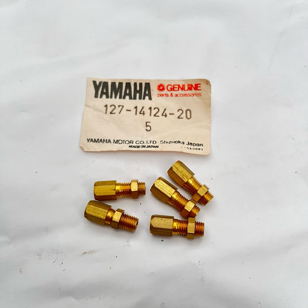 sekrup penyetel setelan kabel karburator (Cable Adjusting Screw) YAMAHA YD3 YDS2 YDS3 YDT1 YGS1 YM1 
