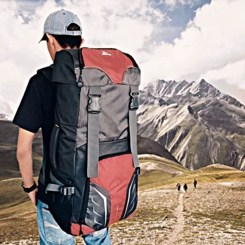 Tas Keril-Gunung 70 Ltr-Tas Gunung-Keril Jumbo-Tas Camping Pria