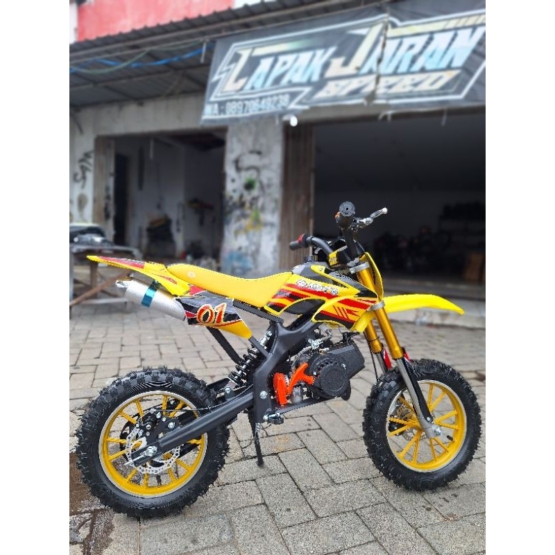Motor Mini Trail 2 Tak 50cc Matic Anak-Anak