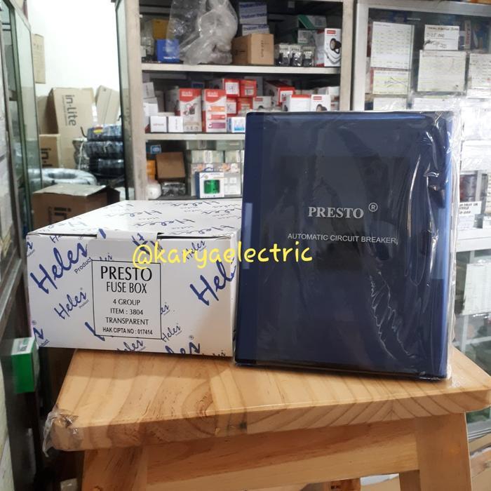 BOX MCB PRESTO INBOW 4 GROUP 4GRUP 3804 TANAM FUSE BOX